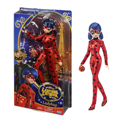 Ladybug & Cat Noir Movie Fashion Doll - Movie Ladybug Fashion Doll - 10.5" Fashion Doll with Movie Accessory