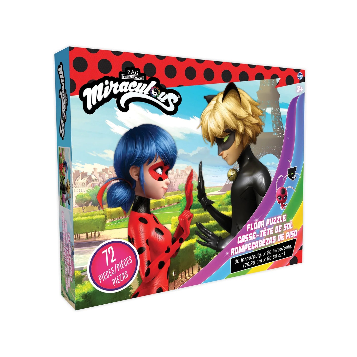 Miraculous Floor Jigsaw Puzzles, 120 Piece