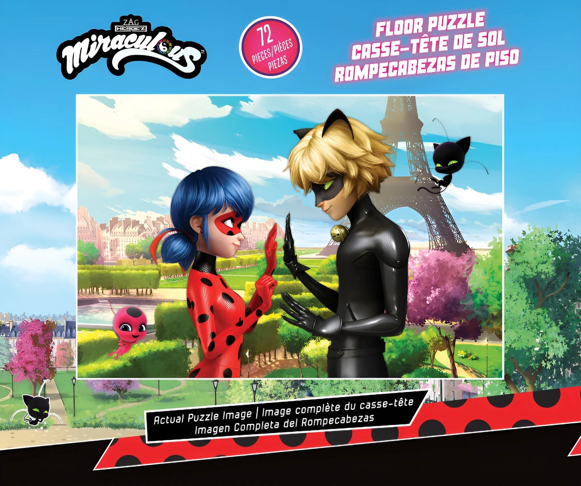 Miraculous Floor Jigsaw Puzzles, 120 Piece